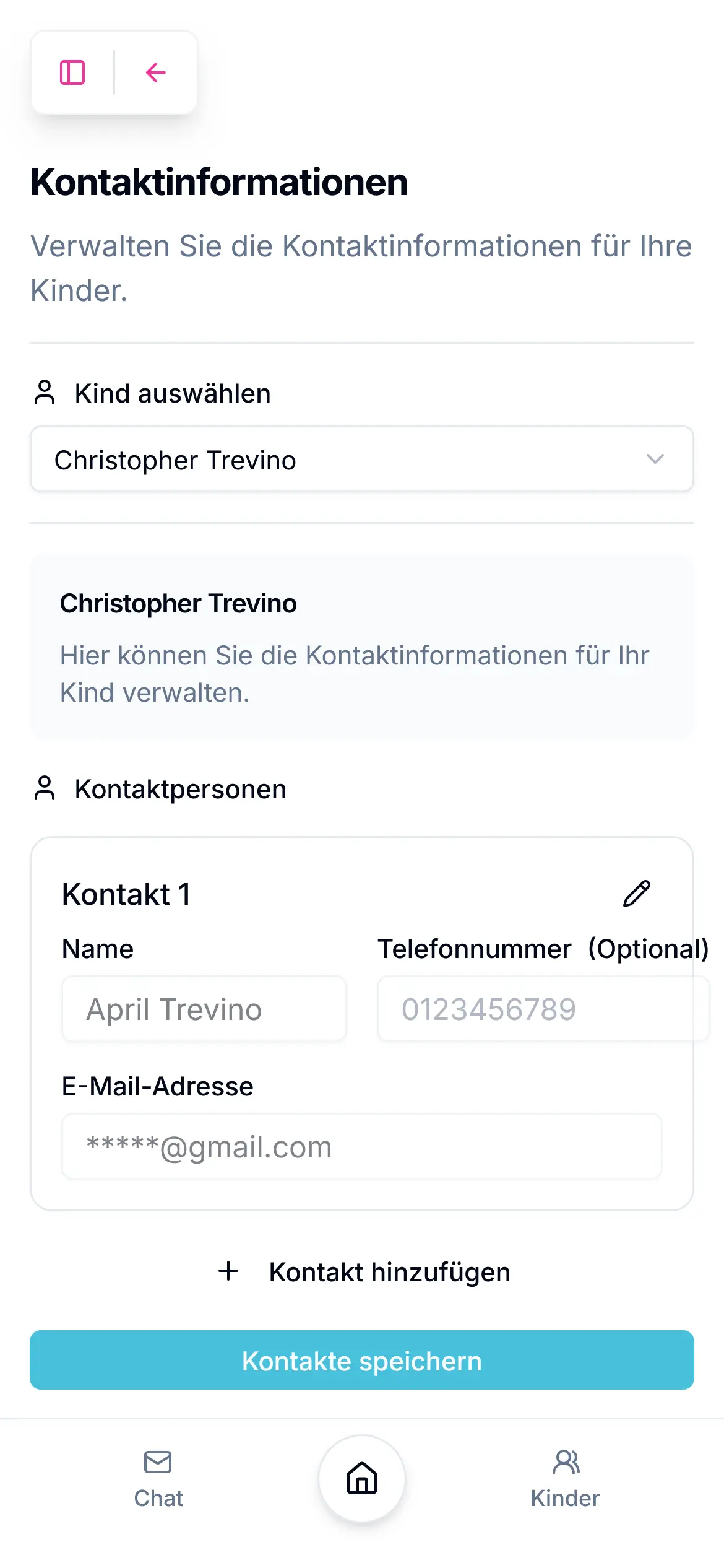 Kontaktdaten