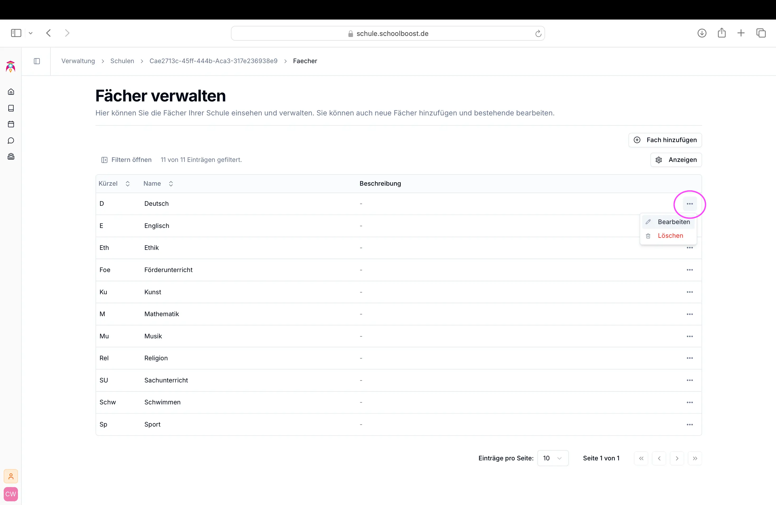 Bearbeiten