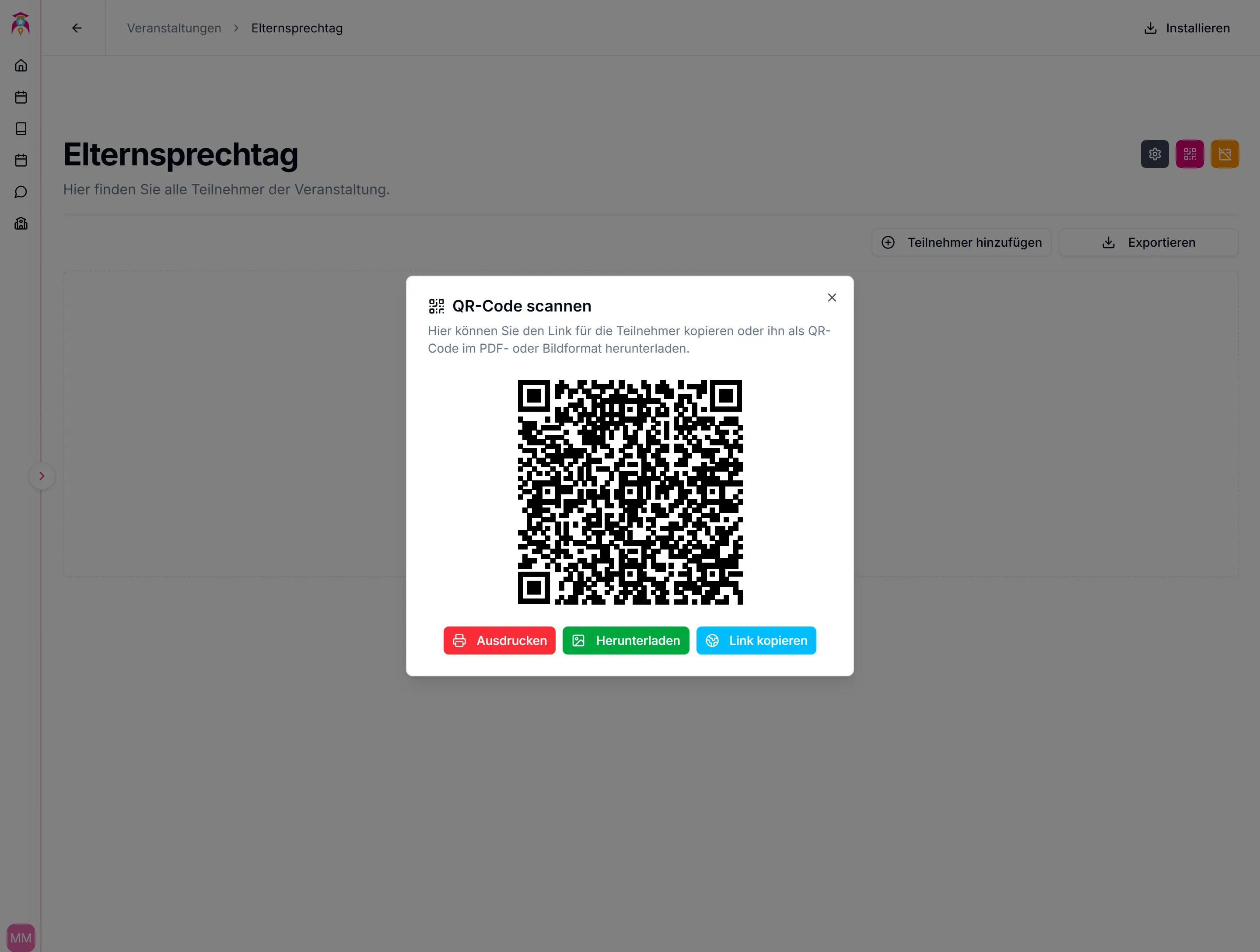 QR-Code versenden